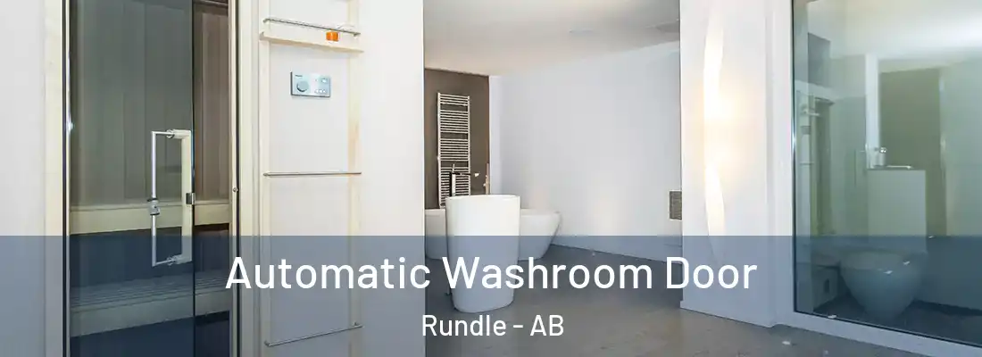  Automatic Washroom Door Rundle - AB