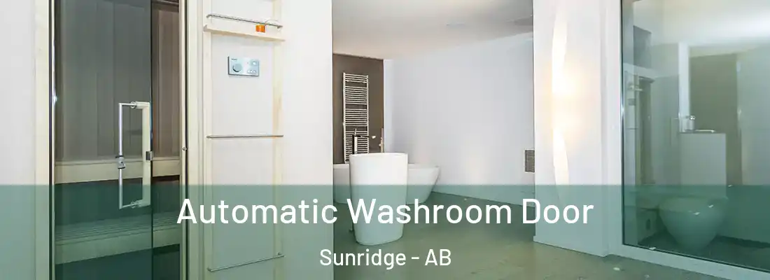  Automatic Washroom Door Sunridge - AB