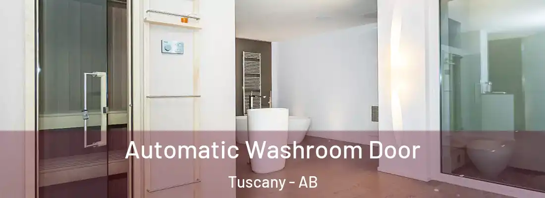  Automatic Washroom Door Tuscany - AB