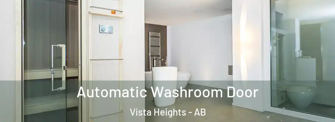  Automatic Washroom Door Vista Heights - AB