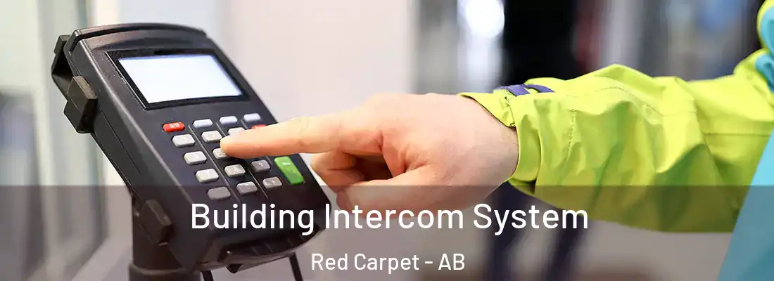  Building Intercom System Red Carpet - AB