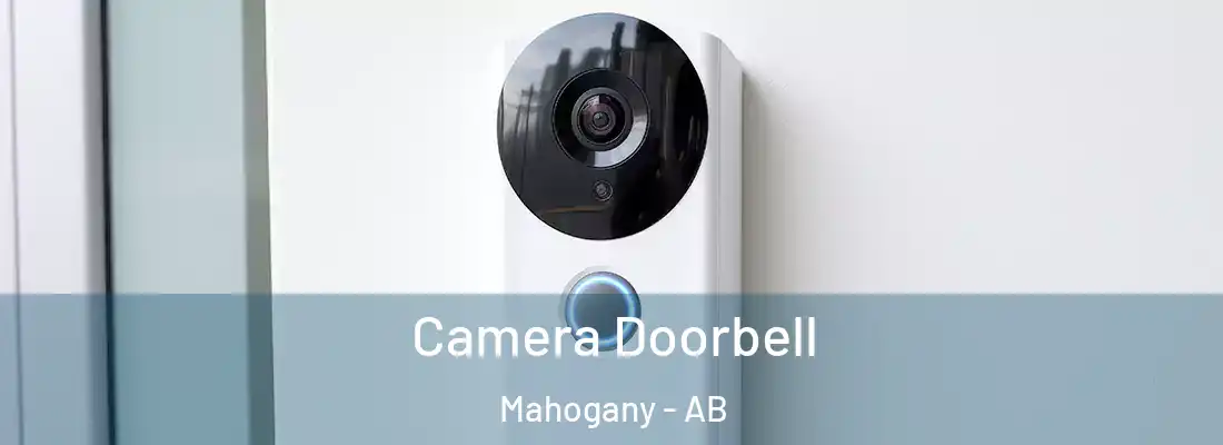  Camera Doorbell Mahogany - AB
