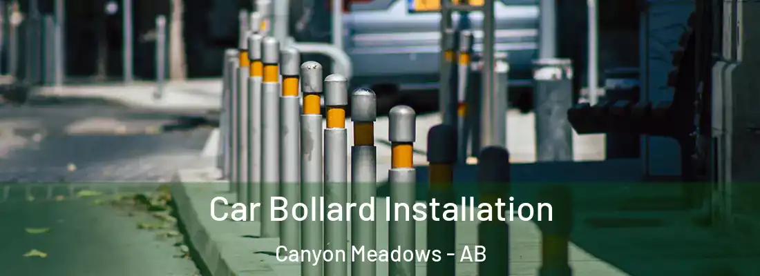  Car Bollard Installation Canyon Meadows - AB