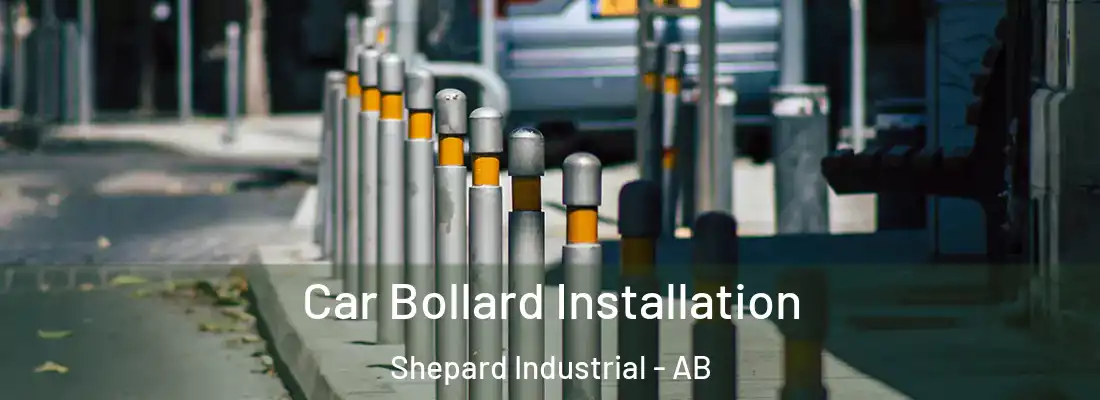  Car Bollard Installation Shepard Industrial - AB