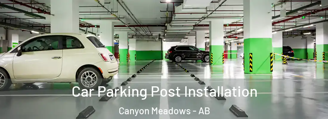  Car Parking Post Installation Canyon Meadows - AB