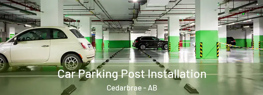  Car Parking Post Installation Cedarbrae - AB