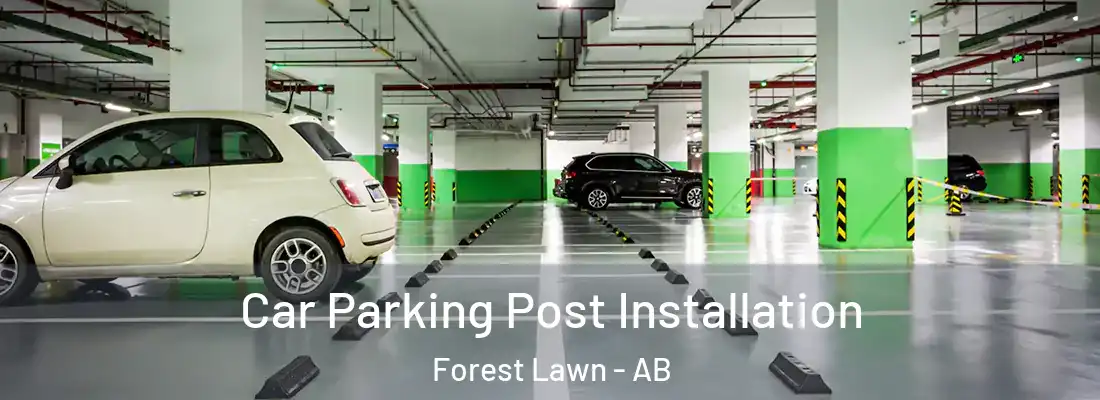  Car Parking Post Installation Forest Lawn - AB