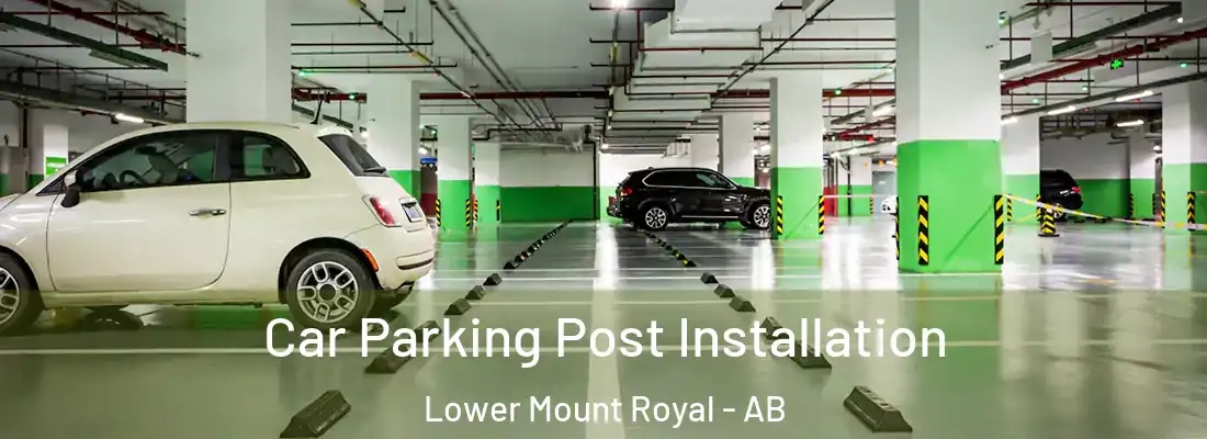  Car Parking Post Installation Lower Mount Royal - AB