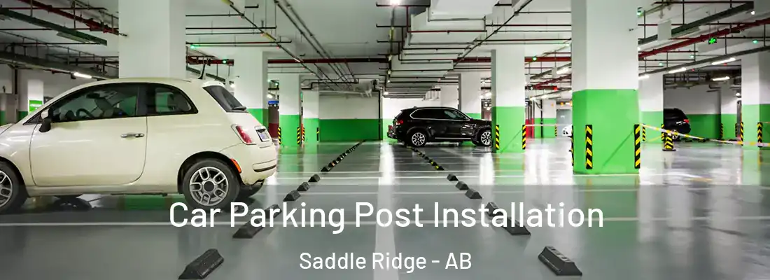  Car Parking Post Installation Saddle Ridge - AB