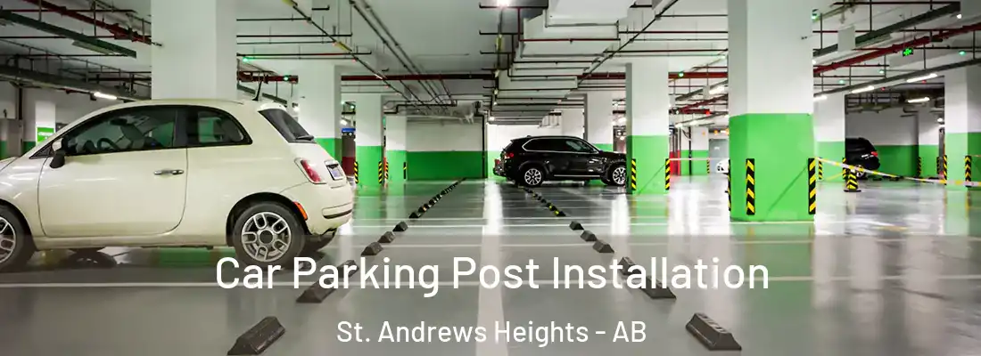  Car Parking Post Installation St. Andrews Heights - AB