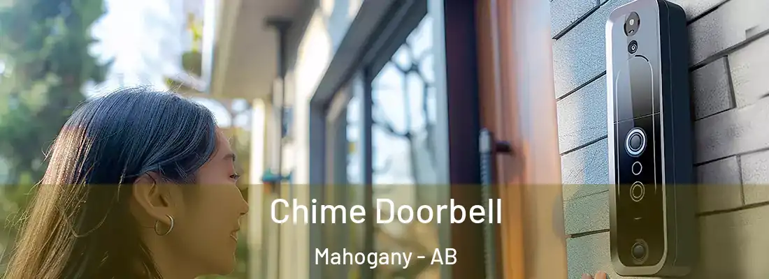  Chime Doorbell Mahogany - AB