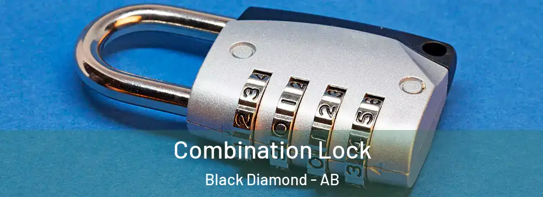  Combination Lock Black Diamond - AB