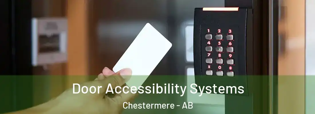  Door Accessibility Systems Chestermere - AB