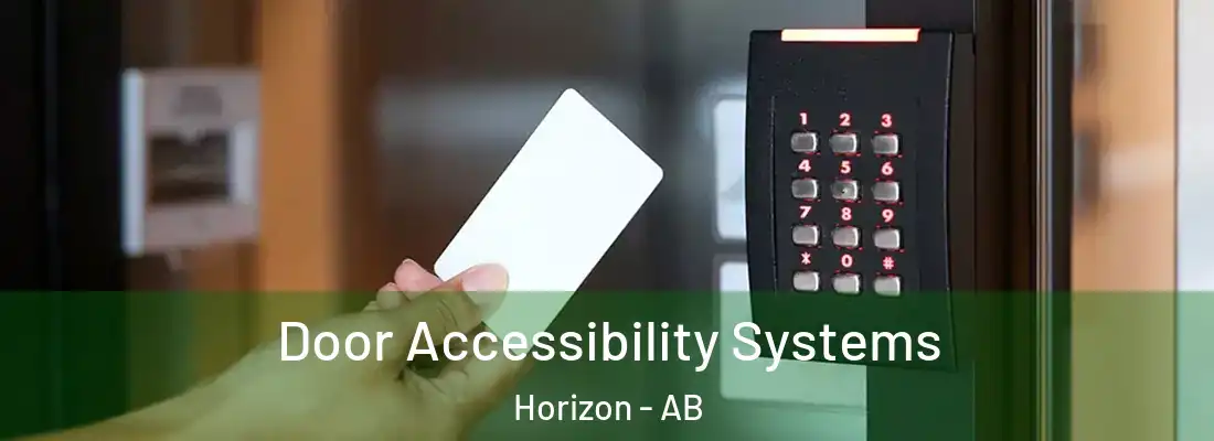  Door Accessibility Systems Horizon - AB