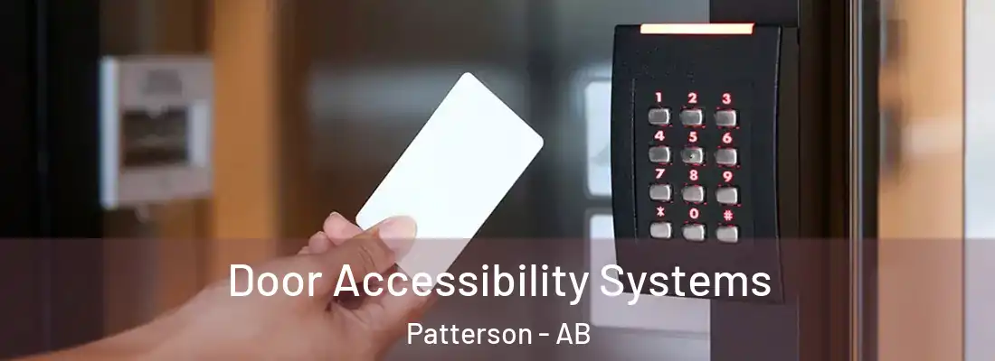  Door Accessibility Systems Patterson - AB