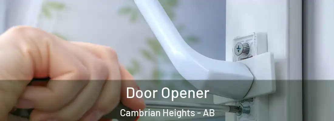  Door Opener Cambrian Heights - AB