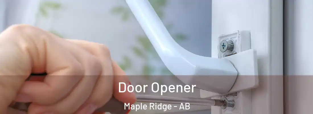  Door Opener Maple Ridge - AB