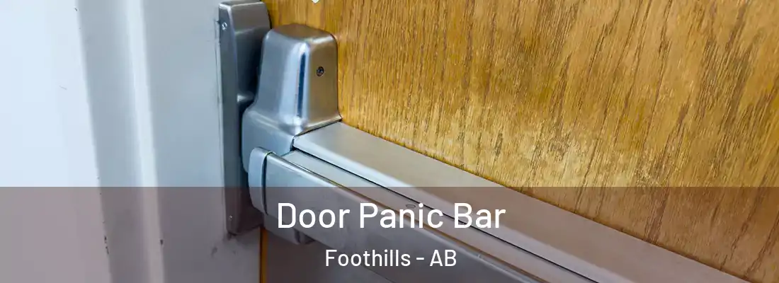  Door Panic Bar Foothills - AB