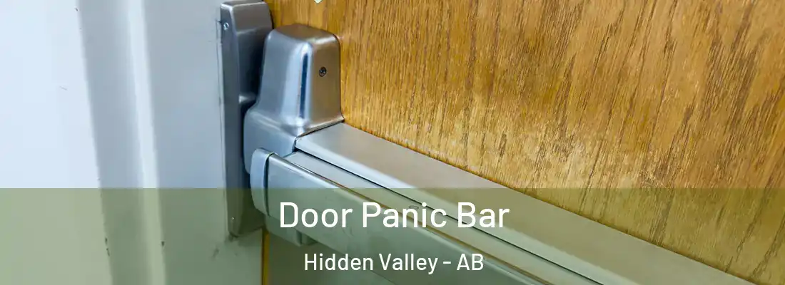  Door Panic Bar Hidden Valley - AB