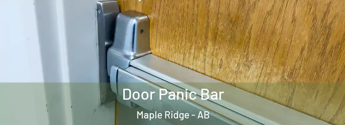  Door Panic Bar Maple Ridge - AB