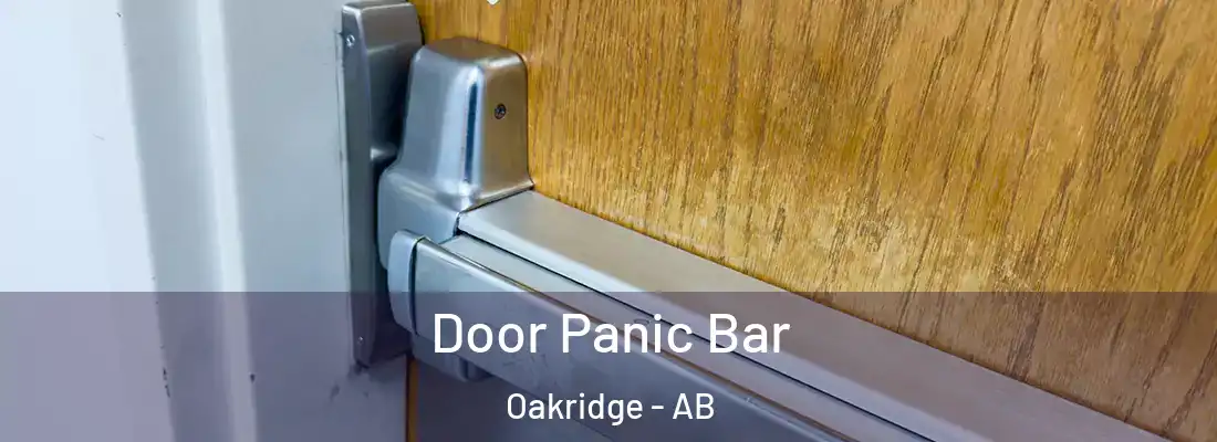  Door Panic Bar Oakridge - AB