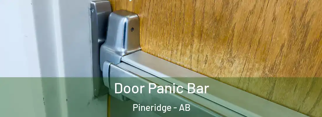  Door Panic Bar Pineridge - AB
