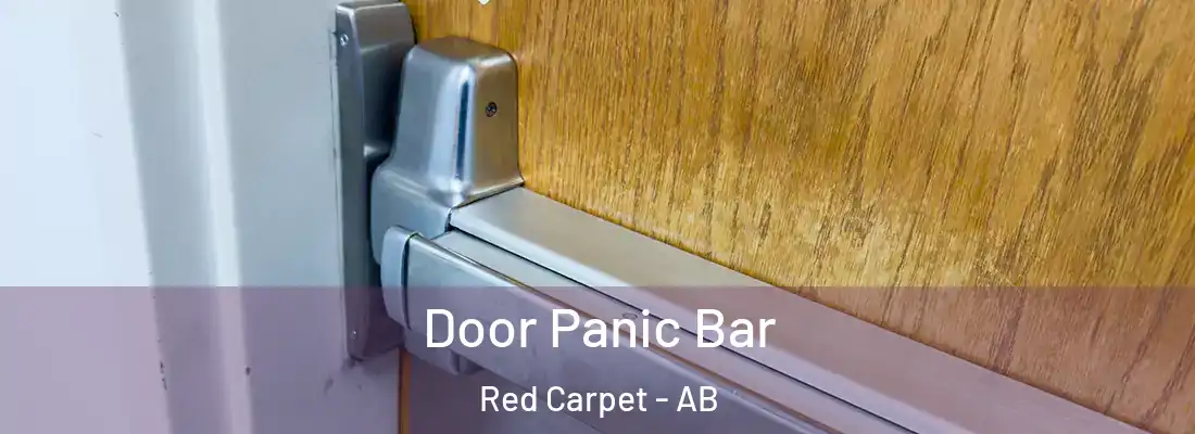  Door Panic Bar Red Carpet - AB