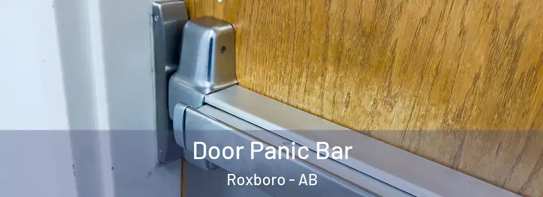  Door Panic Bar Roxboro - AB