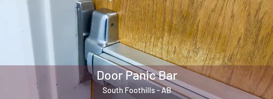  Door Panic Bar South Foothills - AB