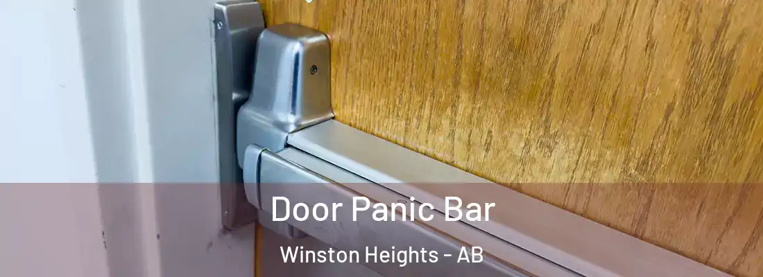  Door Panic Bar Winston Heights - AB
