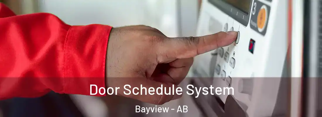  Door Schedule System Bayview - AB