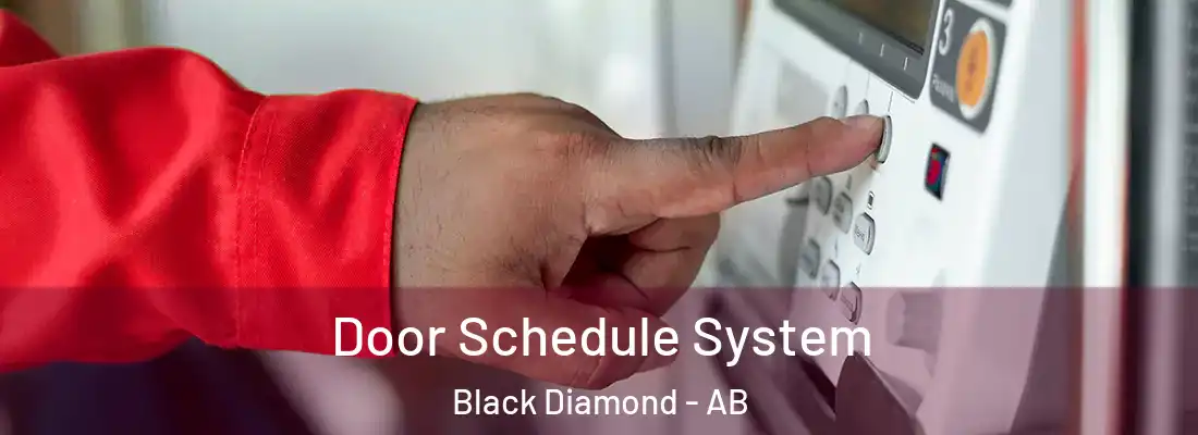 Door Schedule System Black Diamond - AB
