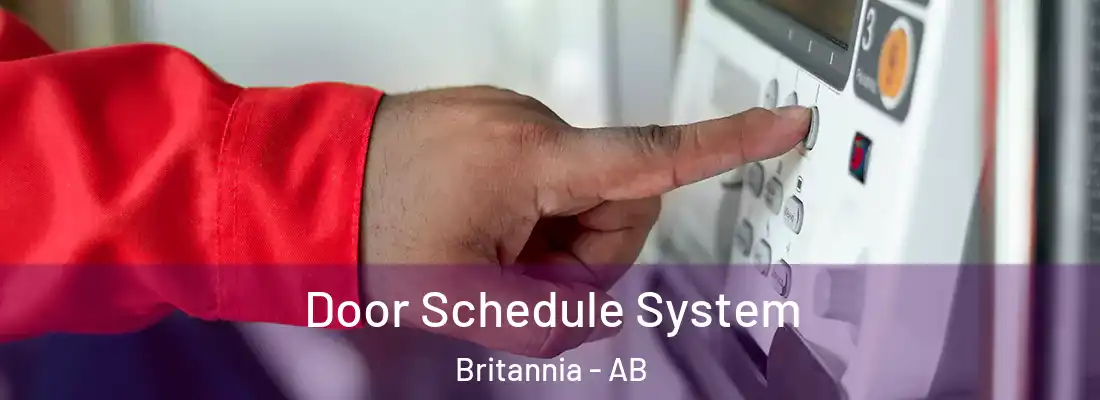  Door Schedule System Britannia - AB