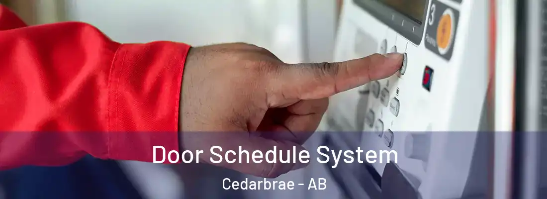 Door Schedule System Cedarbrae - AB