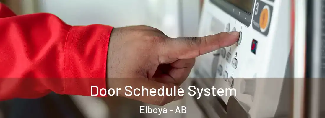  Door Schedule System Elboya - AB