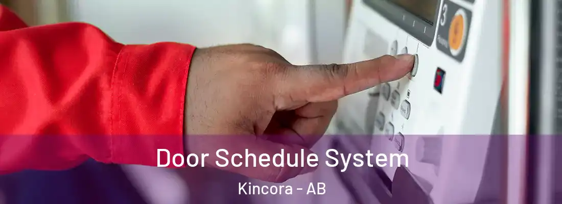  Door Schedule System Kincora - AB
