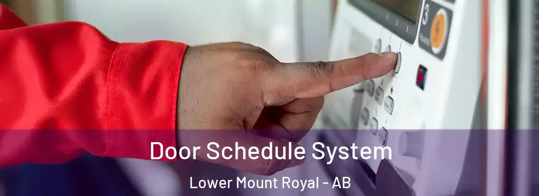  Door Schedule System Lower Mount Royal - AB