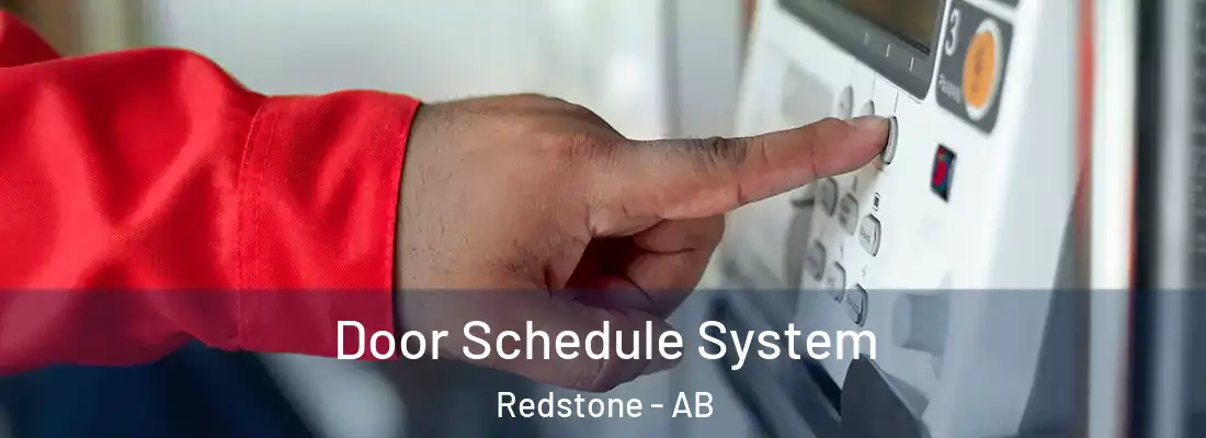  Door Schedule System Redstone - AB