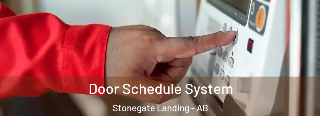  Door Schedule System Stonegate Landing - AB
