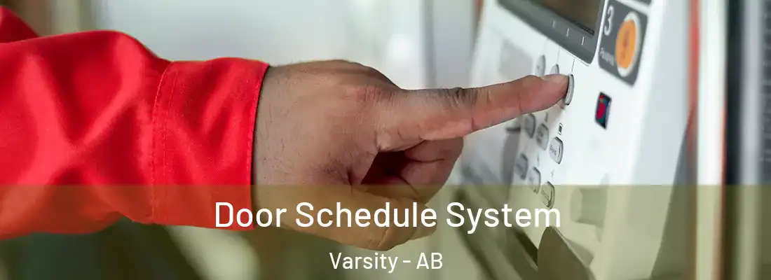  Door Schedule System Varsity - AB