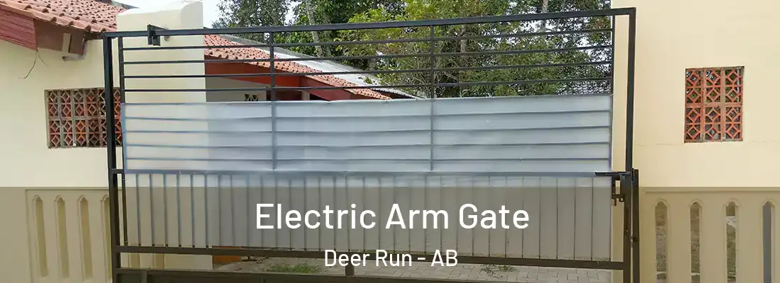  Electric Arm Gate Deer Run - AB