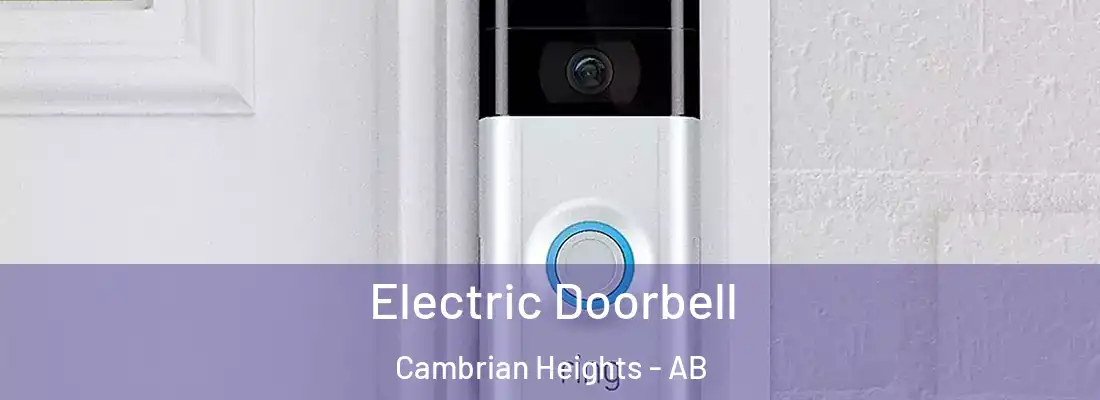  Electric Doorbell Cambrian Heights - AB
