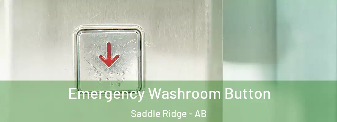  Emergency Washroom Button Saddle Ridge - AB