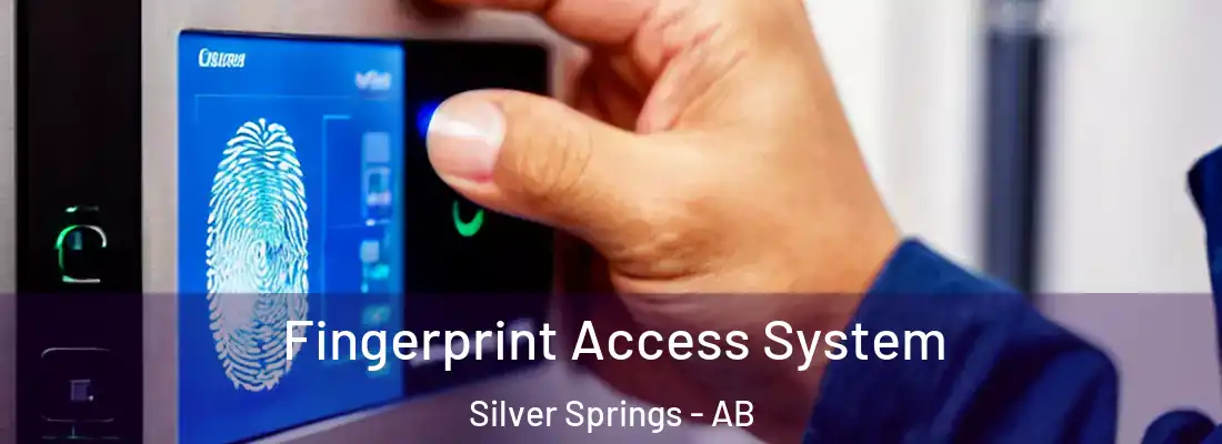  Fingerprint Access System Silver Springs - AB