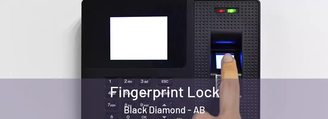  Fingerprint Lock Black Diamond - AB