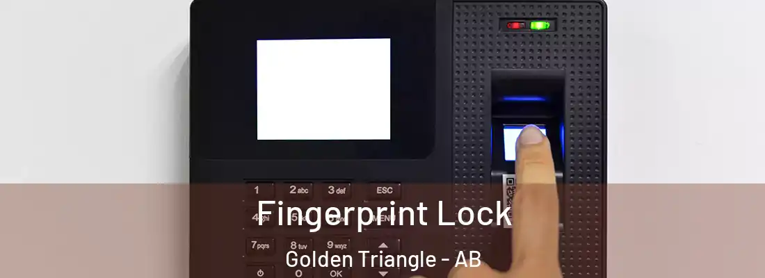  Fingerprint Lock Golden Triangle - AB
