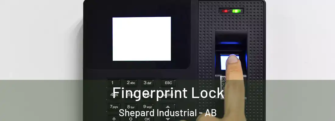  Fingerprint Lock Shepard Industrial - AB