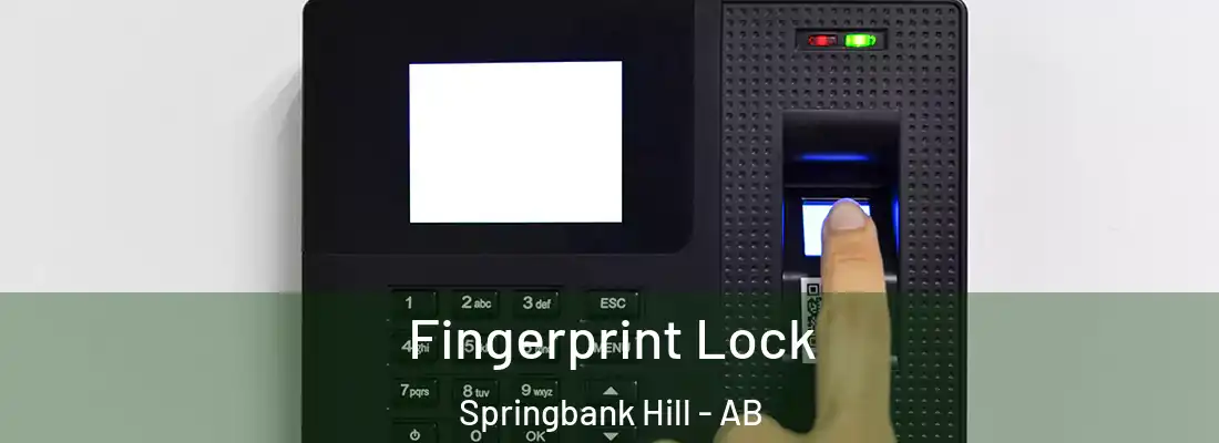  Fingerprint Lock Springbank Hill - AB