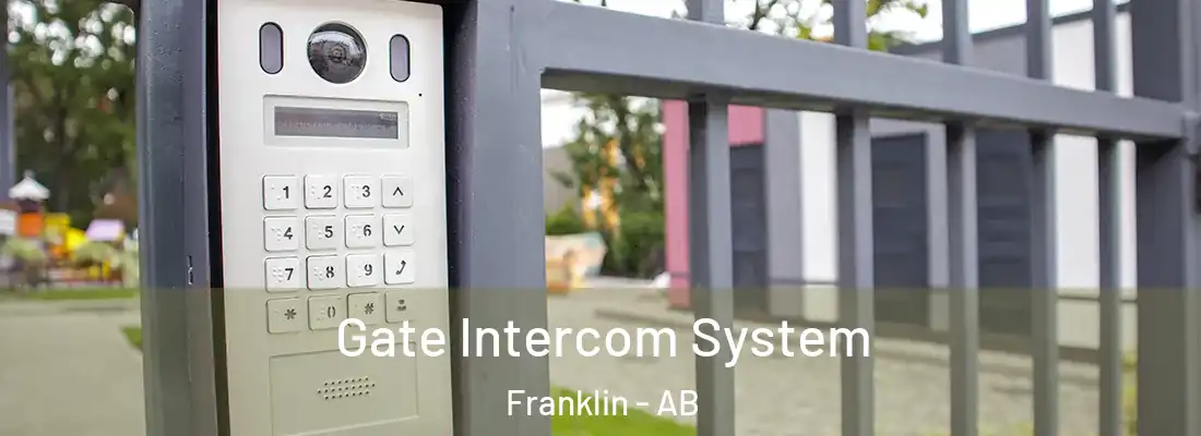  Gate Intercom System Franklin - AB