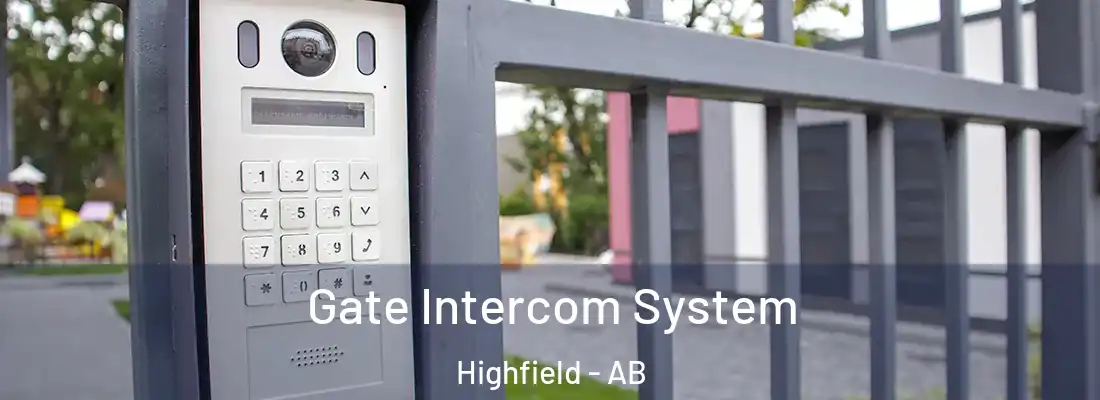 Gate Intercom System Highfield - AB